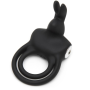 Двойное эрекционное кольцо с вибрацией Happy Rabbit Stimulating Rechargeable Rabbit Cock Ring