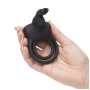 Двойное эрекционное кольцо с вибрацией Happy Rabbit Stimulating Rechargeable Rabbit Cock Ring