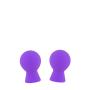 Стимуляторы на соски PLEASURE PUMPS NIPPLE SUCKERS PURPLE