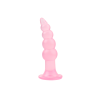 Рифленная анальная пробка Chisa Hi-Rubber Bumpy Butt Plug