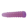 Большая анальная пробка Chisa Hi-Rubber Chubby Anal Plug, фиолетовая