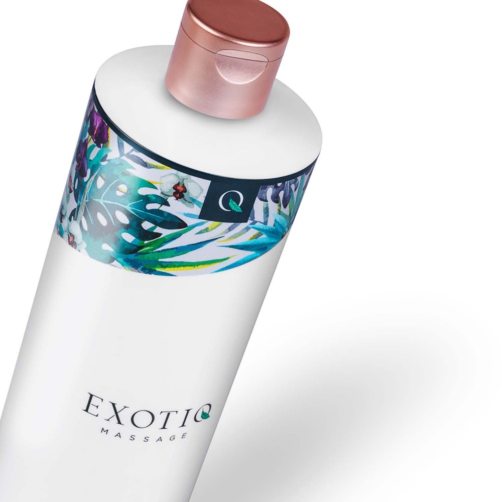 Массажное масло согревающее для всего тела Exotio massage Body to body warming 500 ml