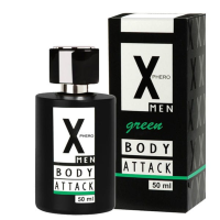 Духи с феромонами Aurora Body Attck MEN Green X-PHERO 50ml