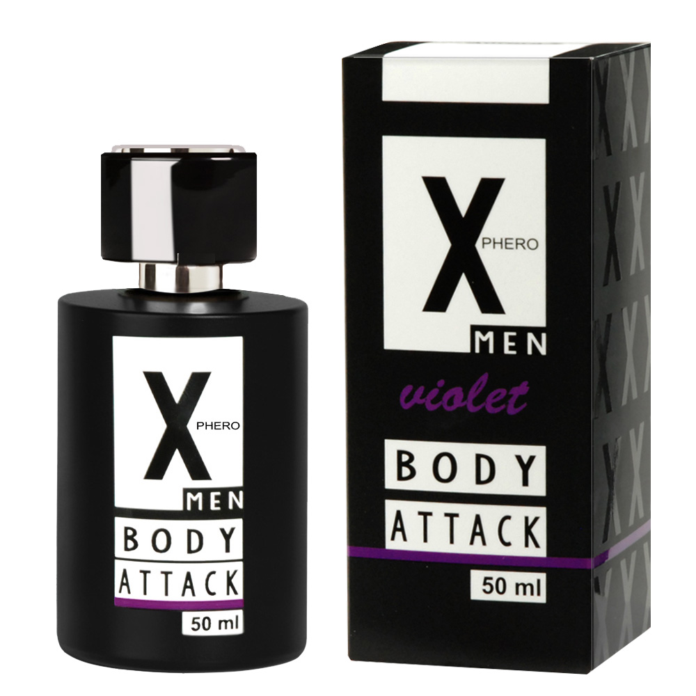 Духи с феромонами Aurora Body Attck MEN violen X-PHERO 50ml