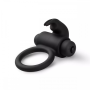 Эрекционное кольцо с вибрацией Easy Toys Bunny Vibe Ring Black