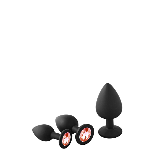 Набор анальных пробок Dream Toys Fantasstic Red Stone