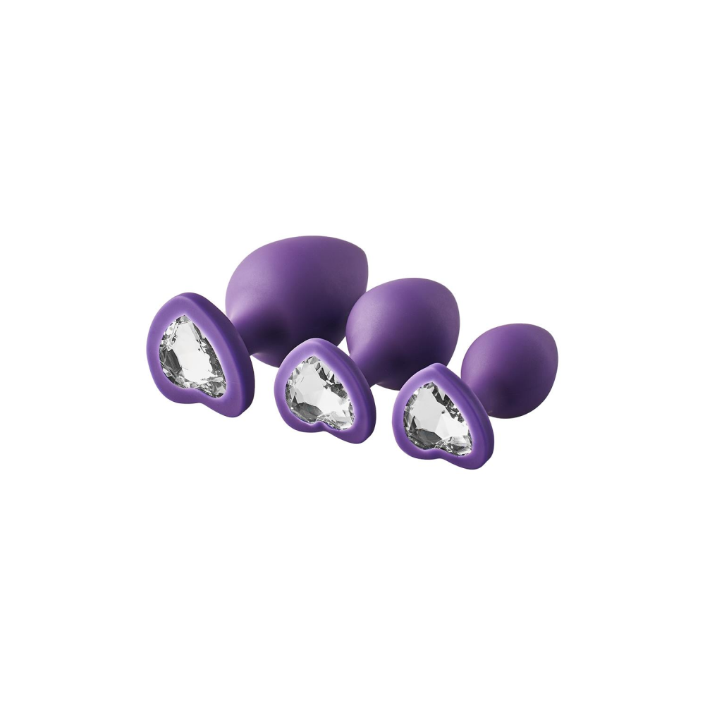 Набор анальных пробок Dream Toys FLIRTS PURPLE
