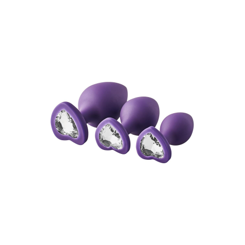 Набор анальных пробок Dream Toys FLIRTS PURPLE