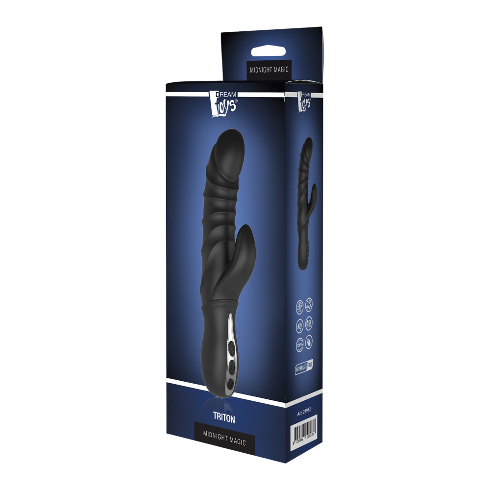 Двойной вибратор Dream Toys MIDNIGHT MAGIC TRITON