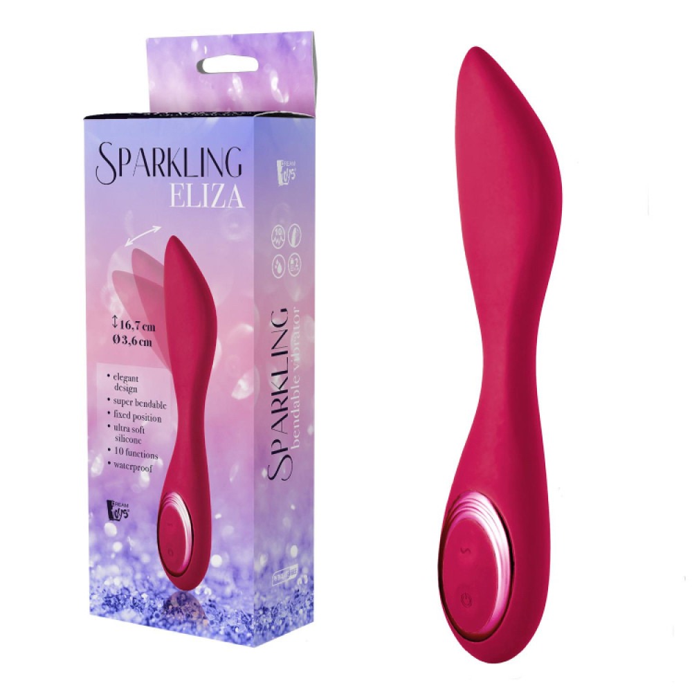 Вибратор гибкий Dream Toys SPARKLING ELIZA