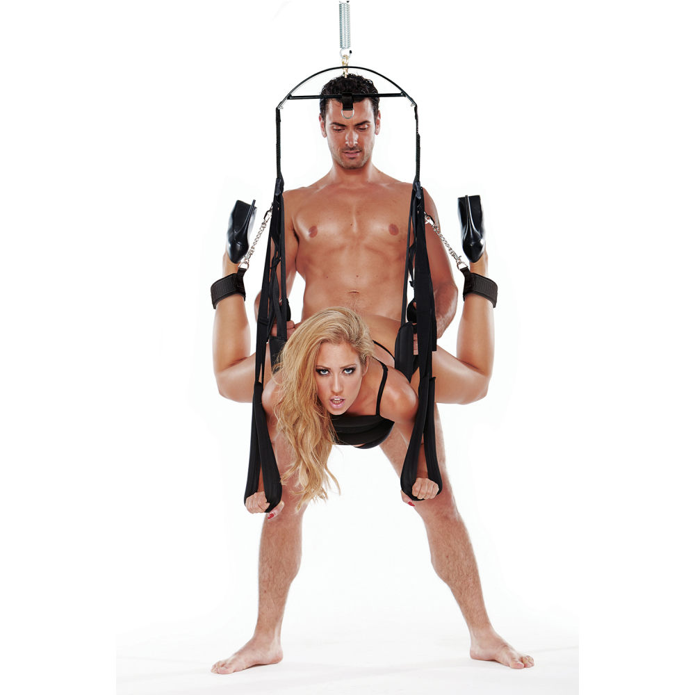 Качели для секса WHIPSMART BONDAGE PLEASURE SWING BLACK