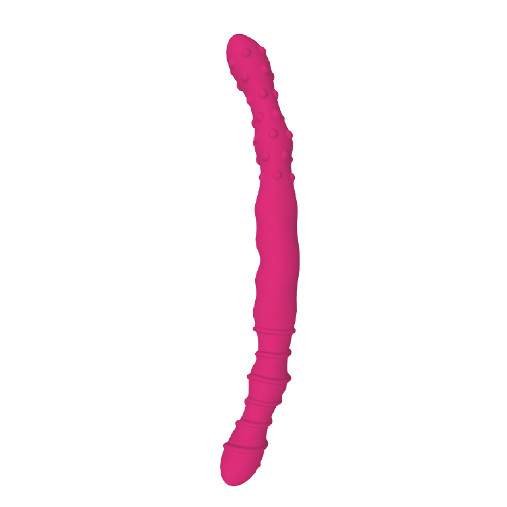 Двойной фаллоимитатор Dream Toys WAY OF LOVE SILICONE DOUBLE DONG