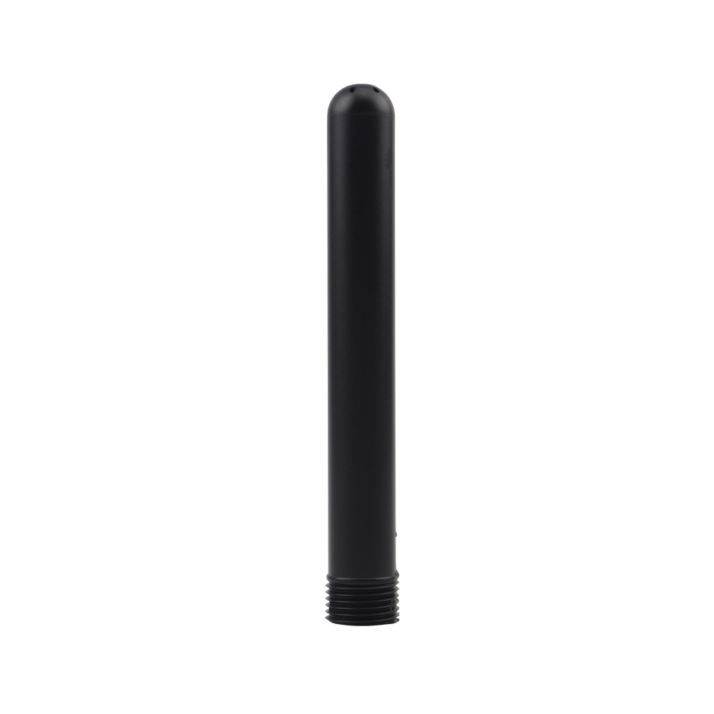 Насадка на анальный душ Chisa Black Mont 7 отверстий, черная, 15 х 1.9 см