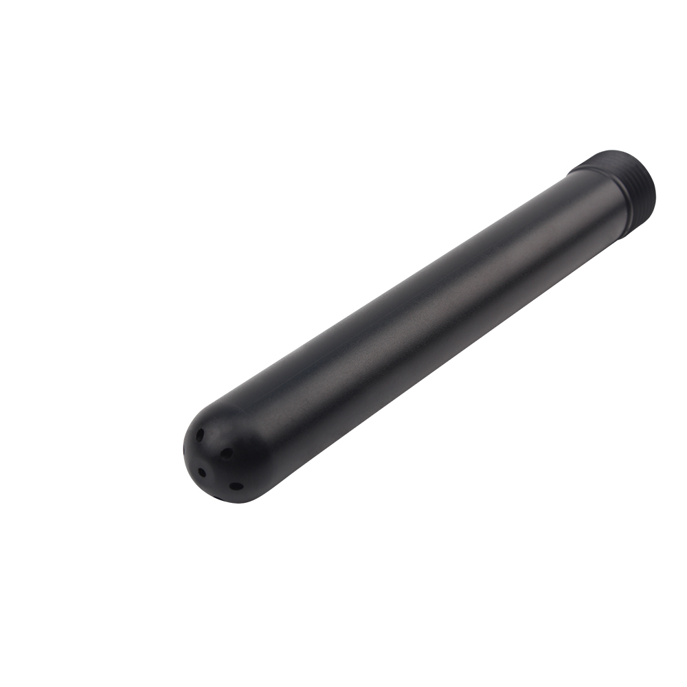 Насадка на анальный душ Chisa Black Mont 7 отверстий, черная, 15 х 1.9 см