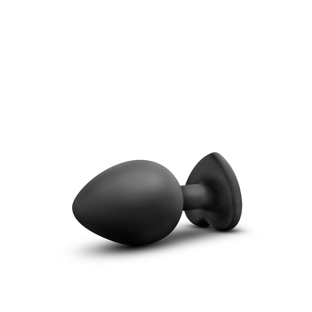 Анальная пробка с камнем BlushTEMPTASIA BLING PLUG MEDIUM BLACK