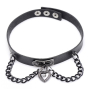 Чекер XR Brands Gothic Heart Adjustable Collar