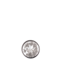 Анальная пробка с камнем A&E CLEAR GEM ANAL PLUG MEDIUM