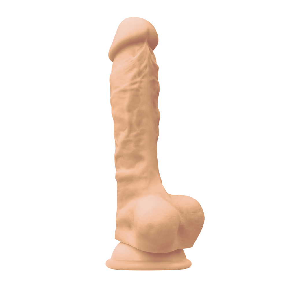 Фаллоимитатор силикон NS Novelties COLOURS PLEASURES 7'' DILDO WHITE