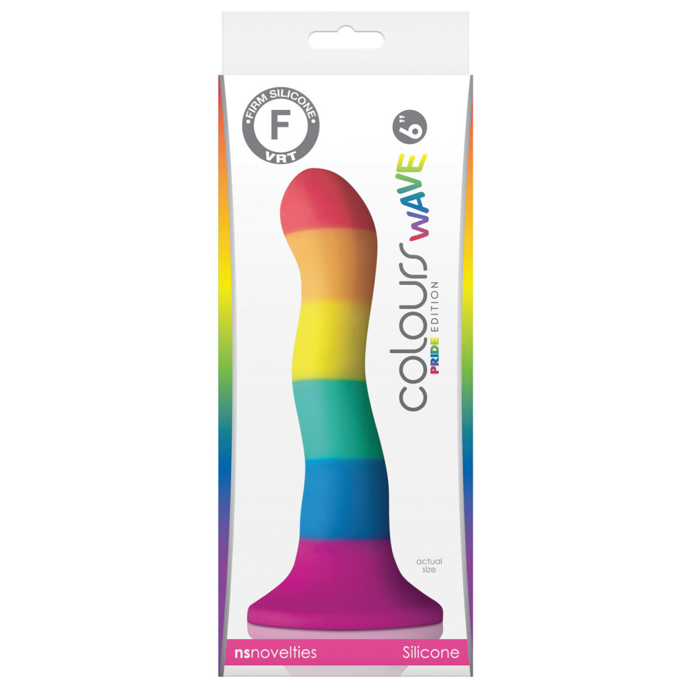 Фаллоимитатор силикон NS Novelties COLOURS PRIDE EDITION 6INCH DILDO
