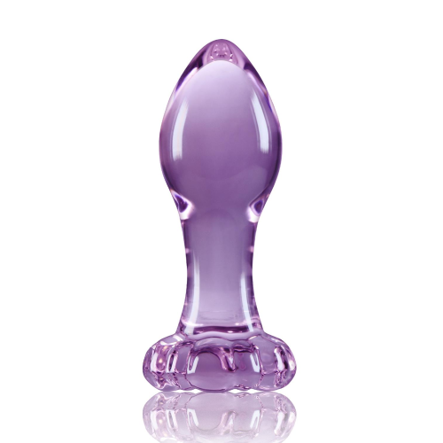 Стеклянная пробка NS Novelties CRYSTAL FLOWER PURPLE