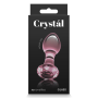 Стеклянная пробка NS Novelties CRYSTAL GEM PINK