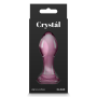 Стеклянная пробка NS Novelties CRYSTAL GEM PINK