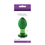 Стеклянная пробка NS Novelties CRYSTAL MEDIUM GREEN