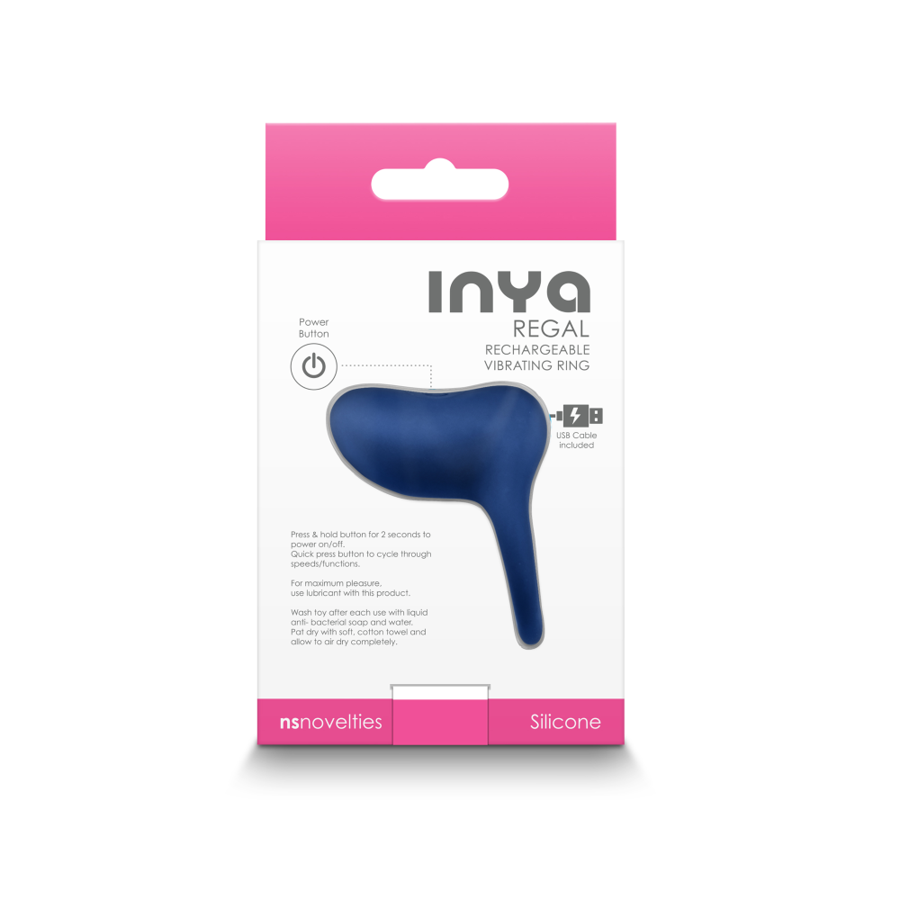 Виброкольцо NS Novelties INYA REGAL BLUE