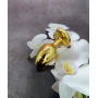 Анальная пробка с камнем в форме сердца Black Jewellery