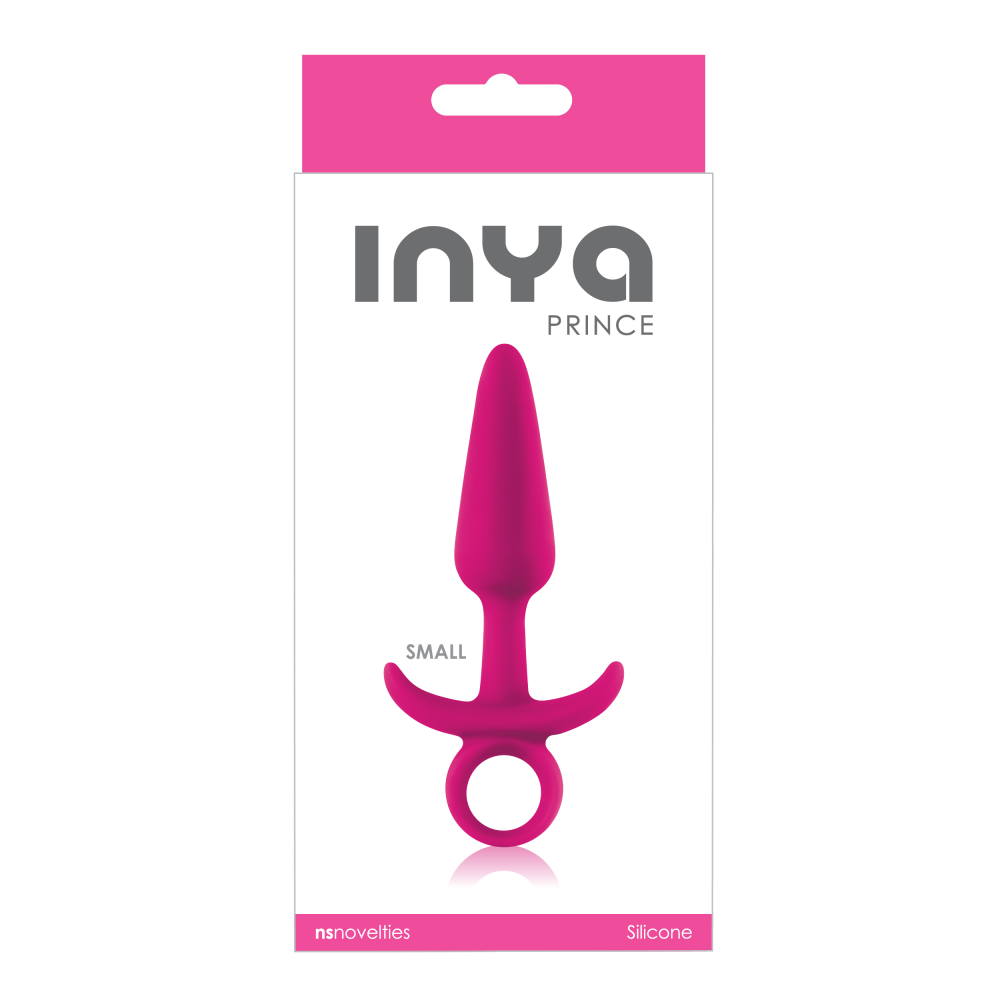 Анальная пробка розовая INYA PRINCE SMALL PINK