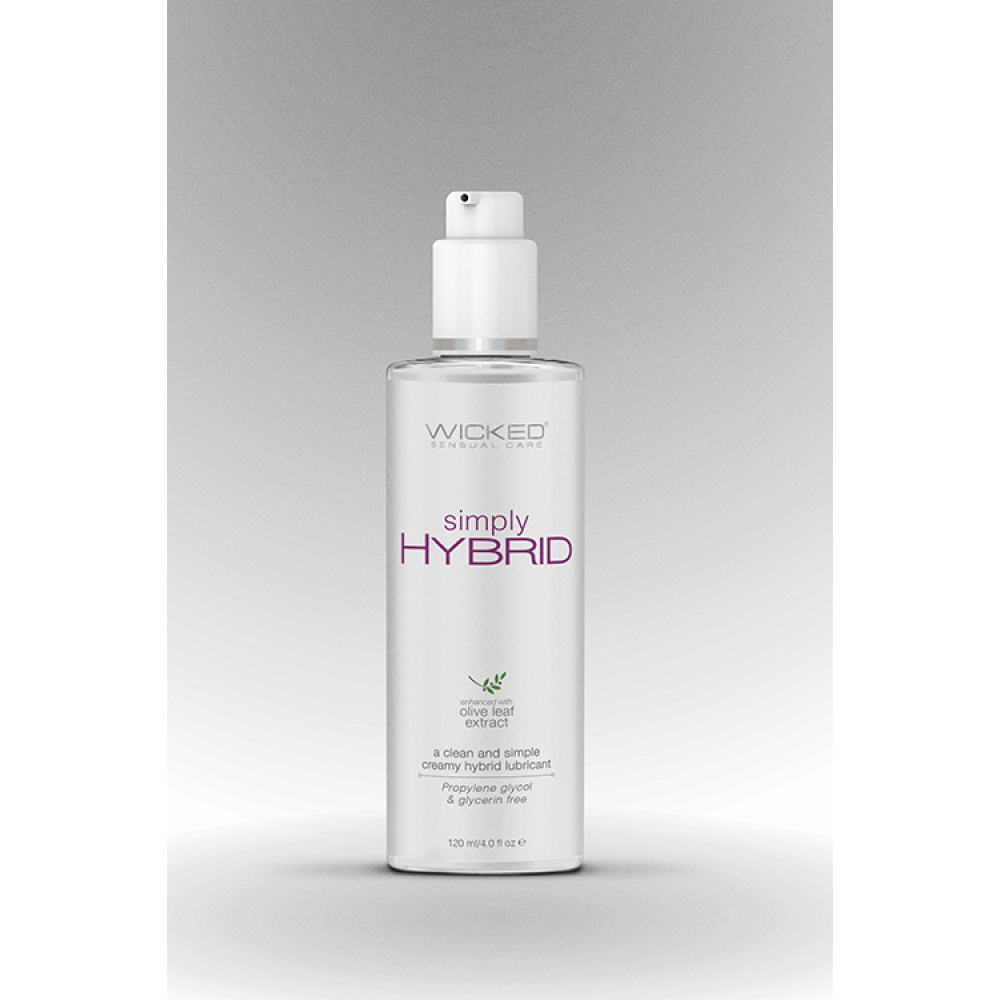 Лубрикант кремовый гибридный WICKED SIMPLY HYBRID SPERM 120ML