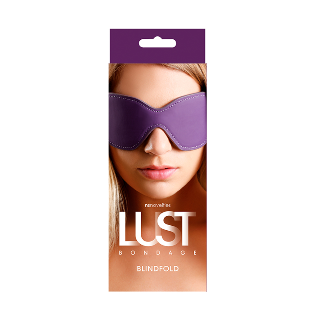 Маска на глаза NS Novelties LUST BONDAGE BLINDFOLD PURPLE