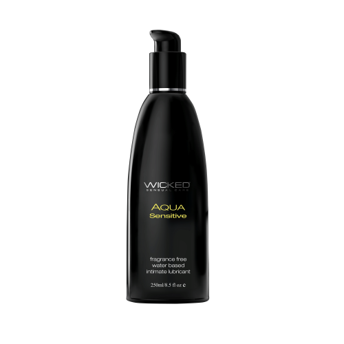 Лубрикант на водной основе гипоаллергенный без глицерина WICKED AQUA SENSITIVE 240ML Лубрикант на водной основе гипоаллергенный без глицерина WICKED AQUA SENSITIVE 240ML