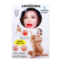 Кукла надувная Boss Series Angelina 3D с вставкой из киберкожи и вибро