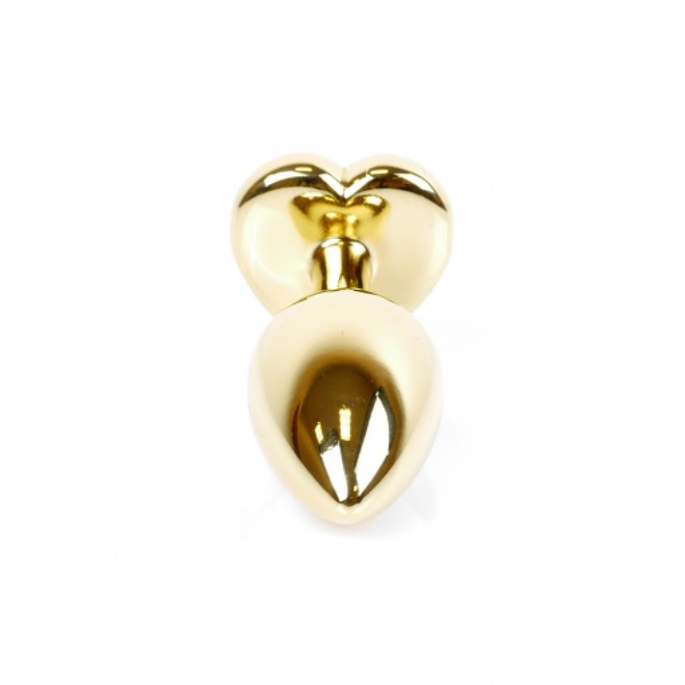 Анальная пробка с розовым камнем Jewellery