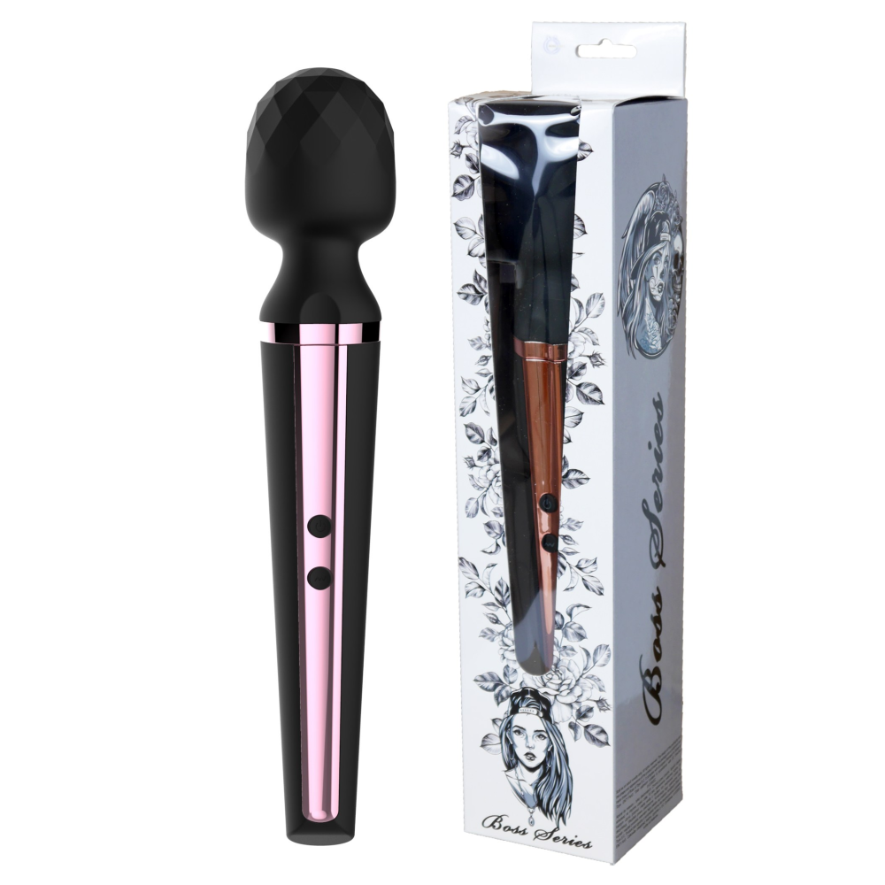 Вибро-Микрофон Massager Genius USB Чорний 10 Function