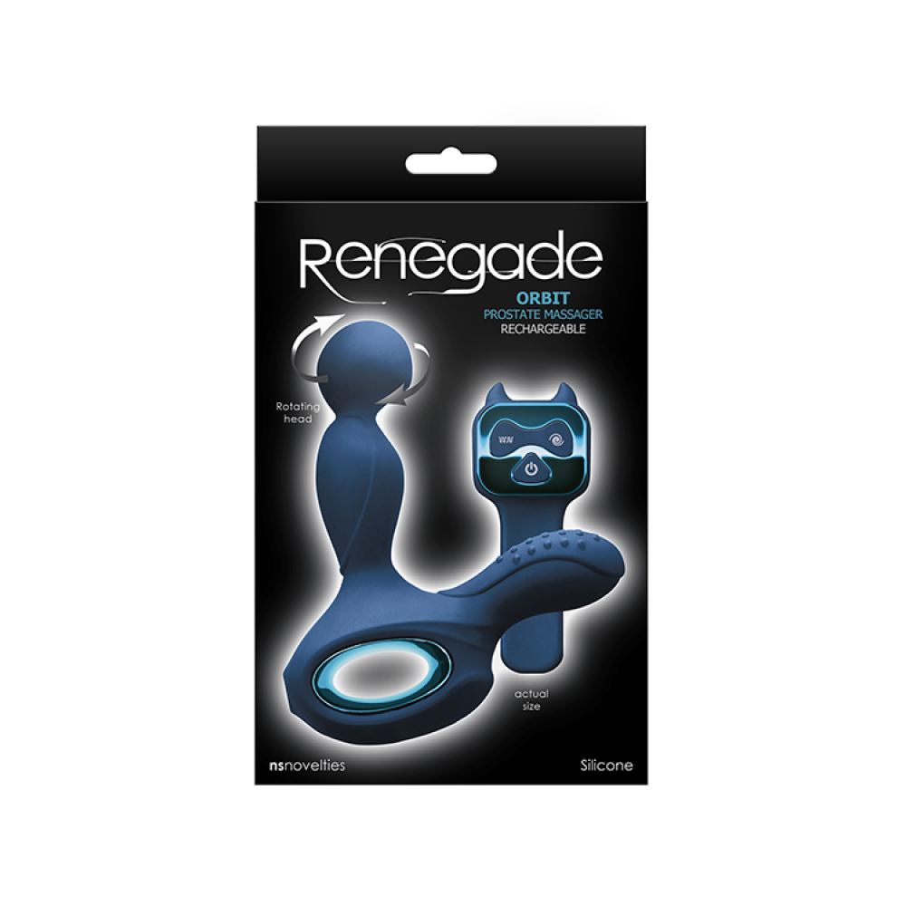 Массажер простаты RENEGADE ORBIT BLUE