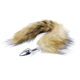Анальная пробка с хвостом Boss of toys Fox TAIL- Brown XL