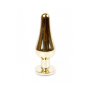 Анальная пробка с фиолетовым камнем Plug-Jewellery Gold BUTT PLUG- Purple