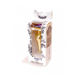 Анальная пробка с фиолетовым камнем Plug-Jewellery Gold BUTT PLUG- Purple