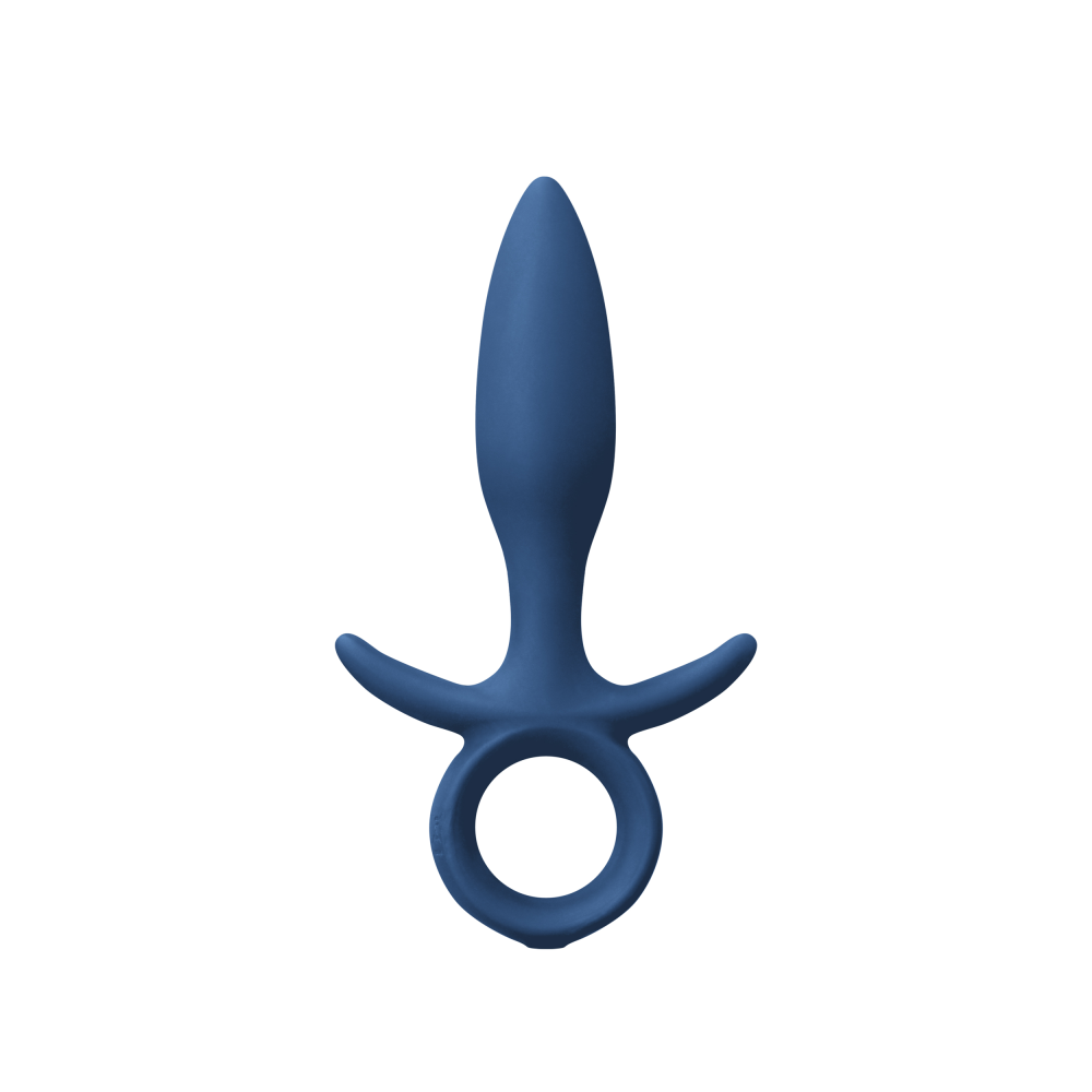 Анальная пробка RENEGADE VIBRATING KING PLUG SMALL BLUE