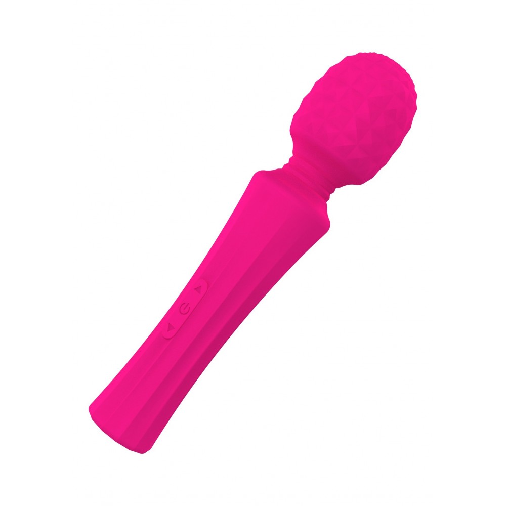 Вибратор Микрофон Rechargeable Power Wand - Рожевий