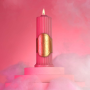 Свеча низкотемпературная розовая Low temperature wax candle 150 г