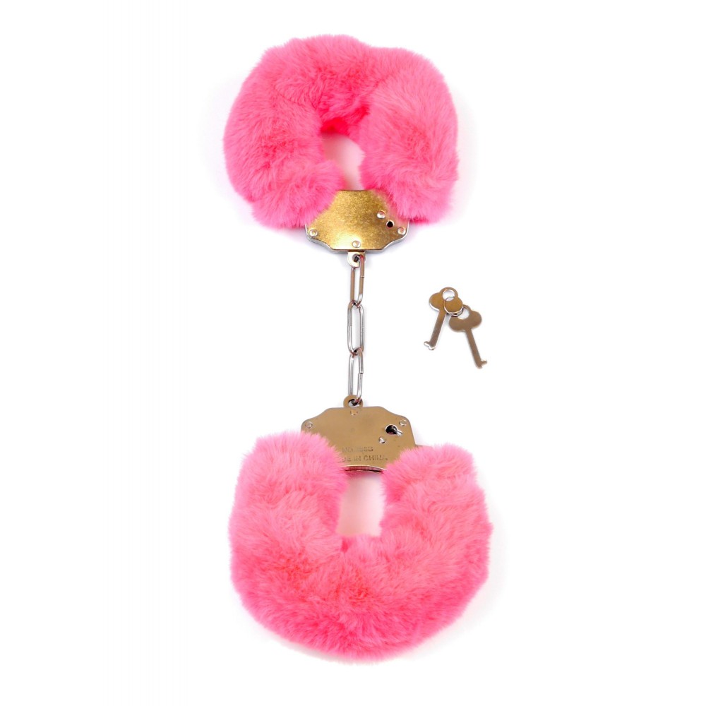 Наручники Fetish Boss Series- Furry Cuffs Розовые