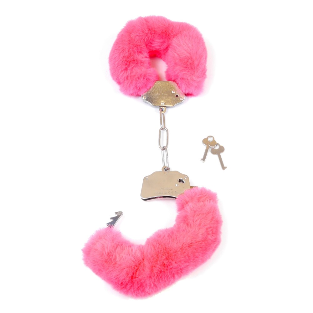 Наручники Fetish Boss Series- Furry Cuffs Розовые