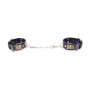 Наручники Fetish Boss Series Handcuffs with cristals 3 cm Gold