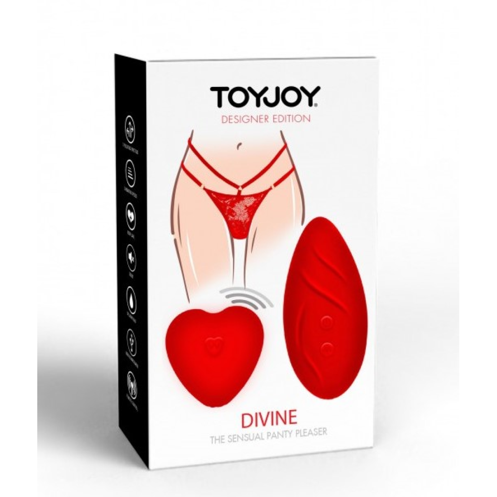 Вибратор в трусики с дистанционным пультом управления Toy Joy, трусики в комплекте