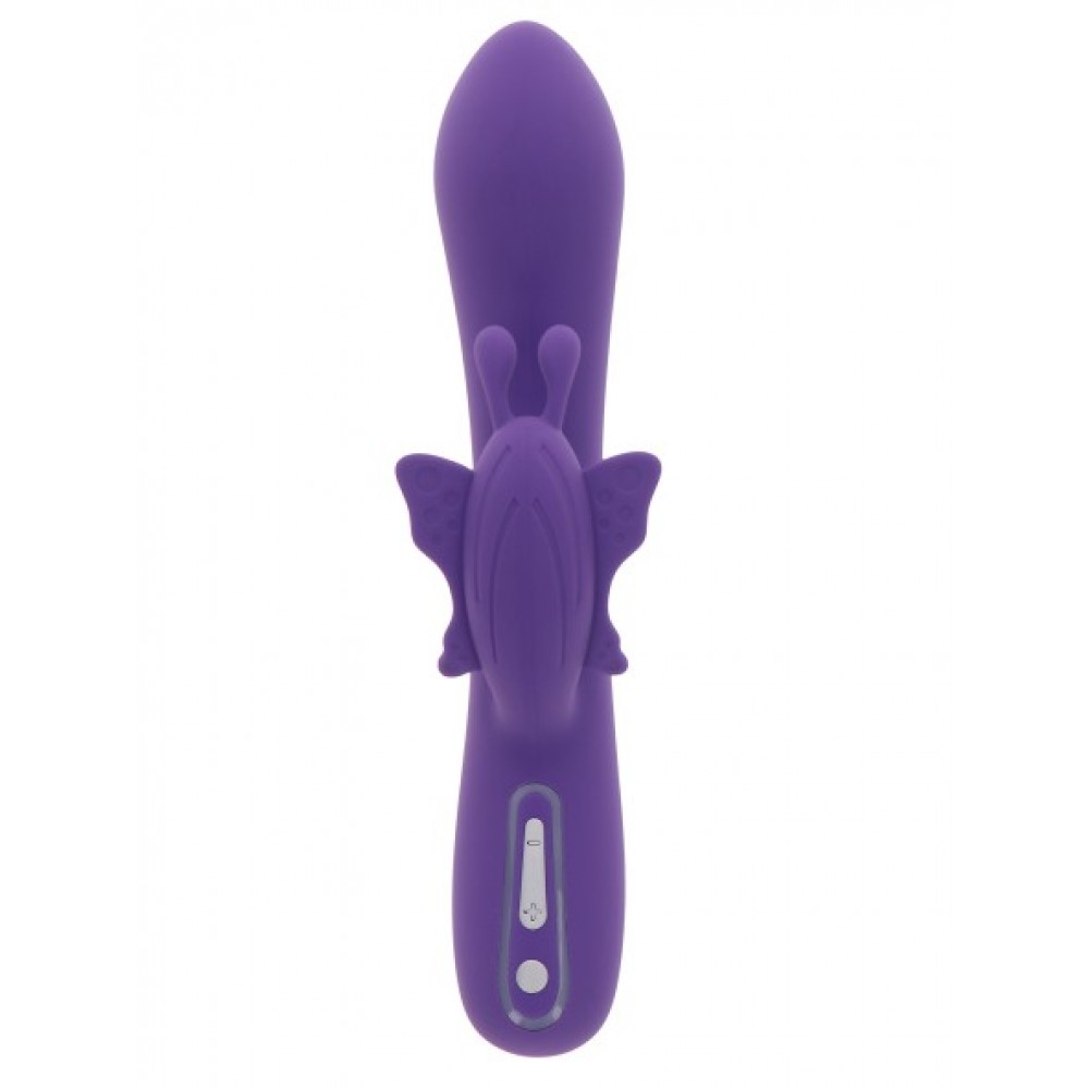 Вибратор-кролик с бабочкой Toy Joy Fabulous Butterfly Vibrator