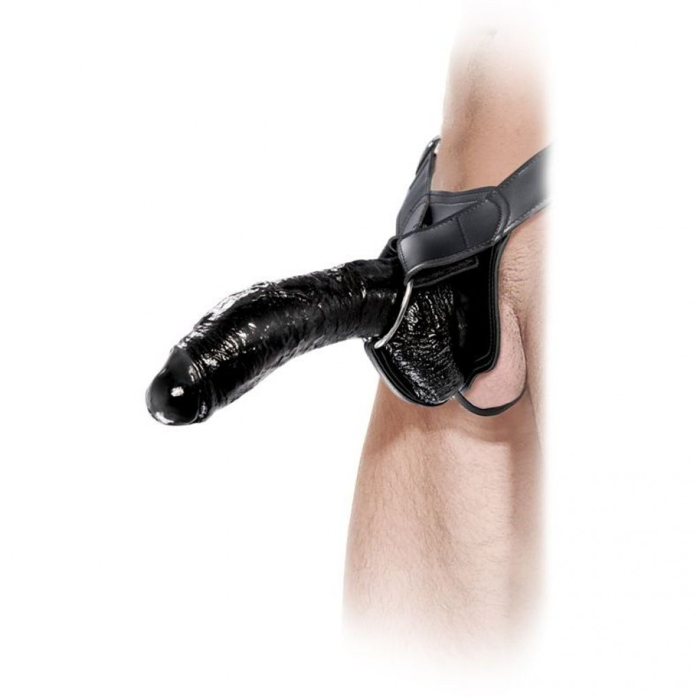 Фаллопротез реалистичный гигантский Pipedream Fetish Fantasy Extreme черный, 26 х7 см
