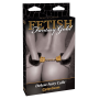 Наручники металлические Pipedream Fetish Fantasy Gold с черным мехом